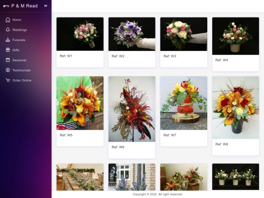 weddings screenshot