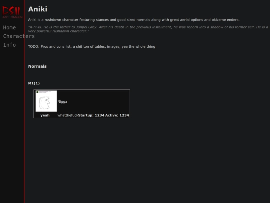 csii_ac_wiki/character/aniki/IMGONNAGOFUCKINGINSANE screenshot