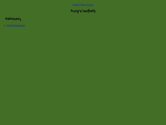 blog screenshot