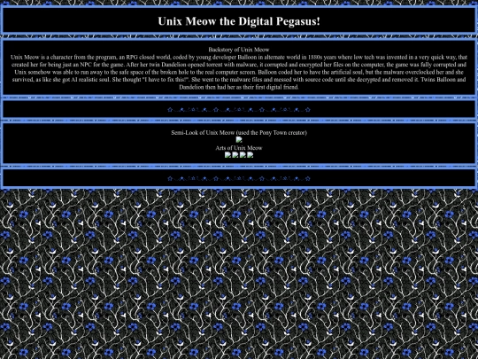 character-unixmeow screenshot