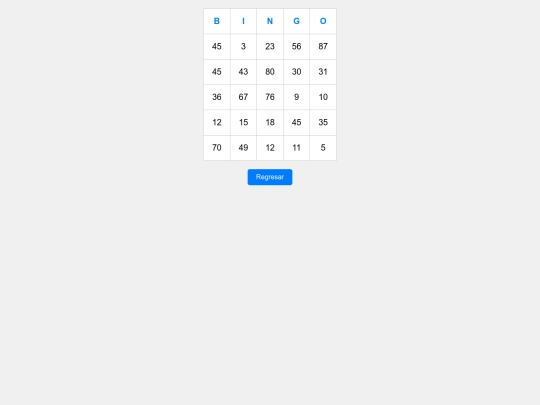 reto-bingo/bingo screenshot