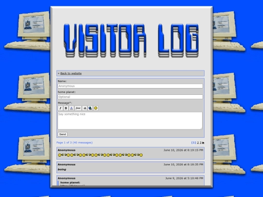 visitorlog screenshot