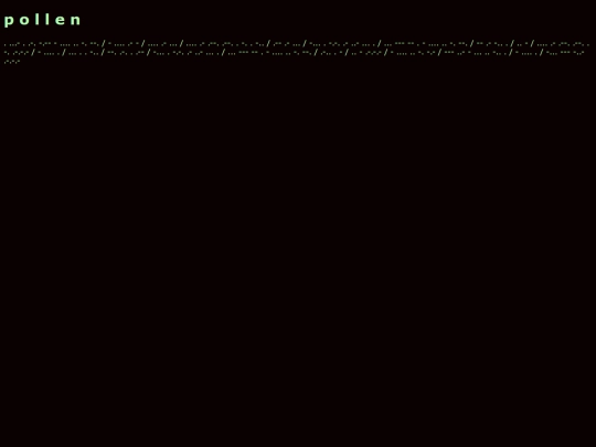 pollen screenshot