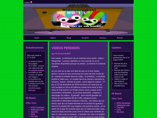 lostmedia screenshot