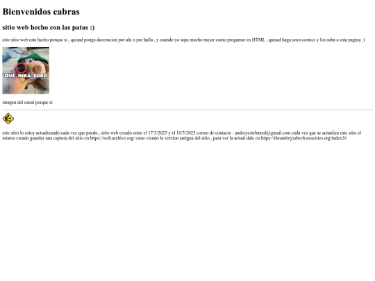 oldpage screenshot
