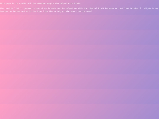 credits screenshot