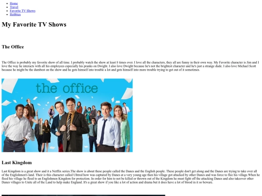myfavtvshows screenshot