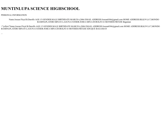 index screenshot