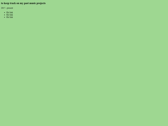 music-archive screenshot