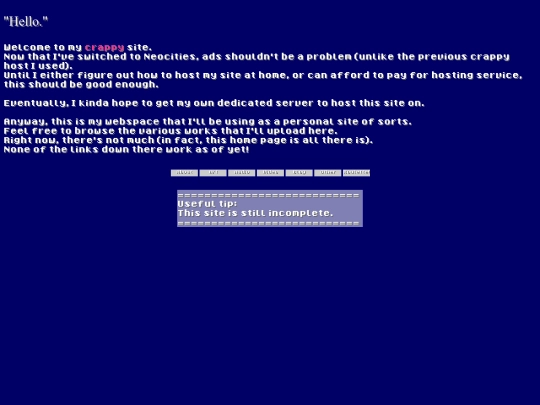 index screenshot