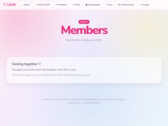 members screenshot