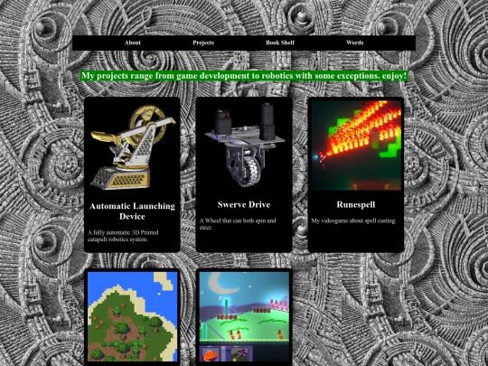projects screenshot