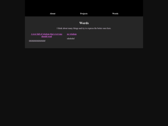 words screenshot