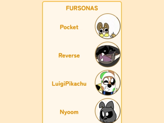 fursonas screenshot
