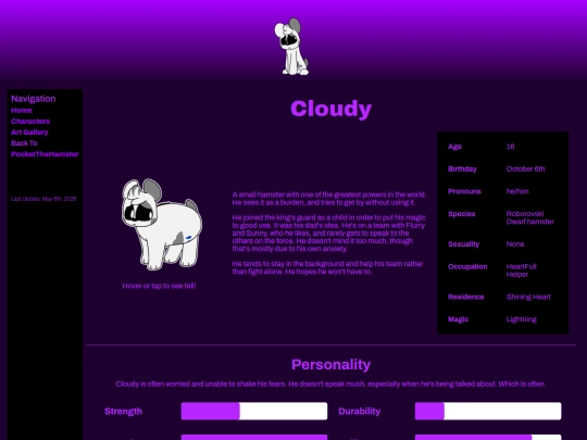 heartless/characters/cloudy screenshot