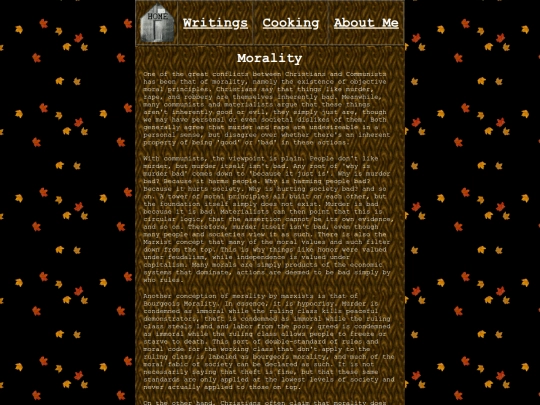 Writings/Morality screenshot