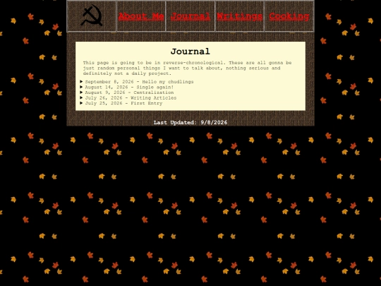journal screenshot