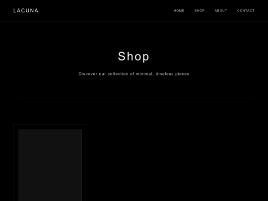 shop screenshot