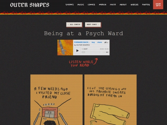 comics-dust-psych-ward screenshot
