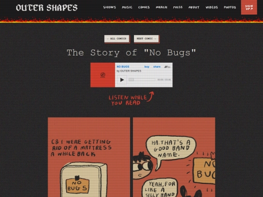 comics-no-bugs screenshot