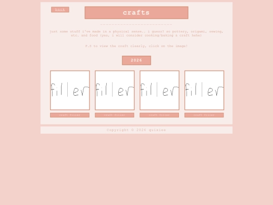 crafts screenshot