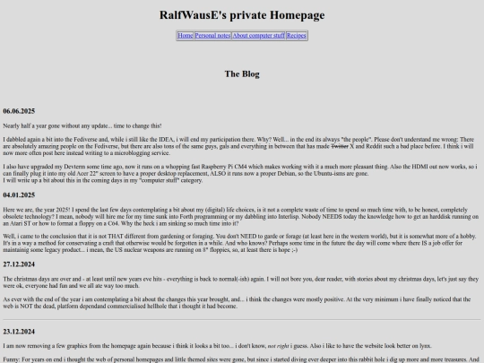 blog screenshot