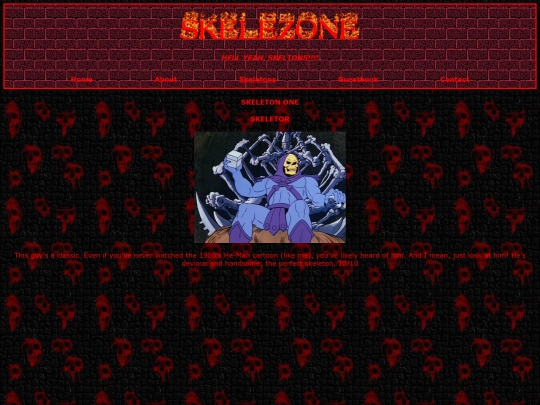 skeletons screenshot