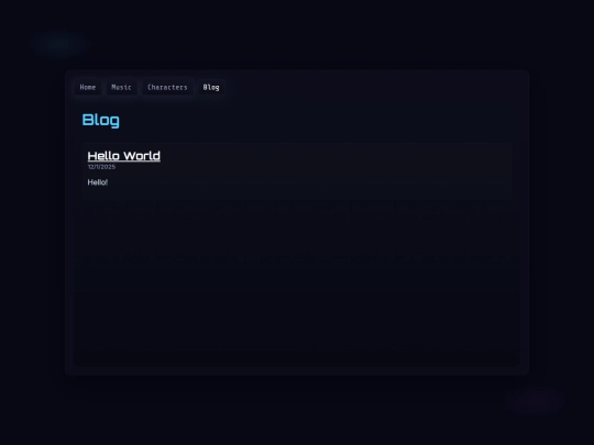 blog screenshot
