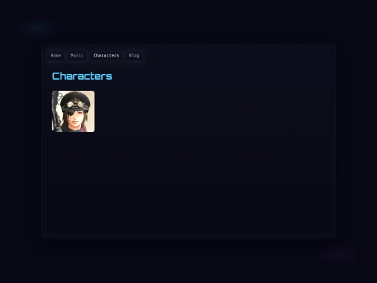 characters screenshot