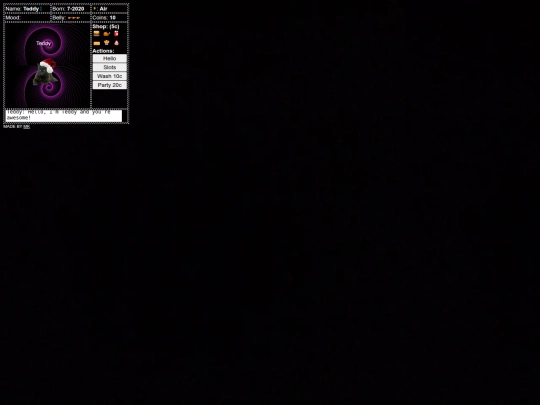 Teddy/pet screenshot