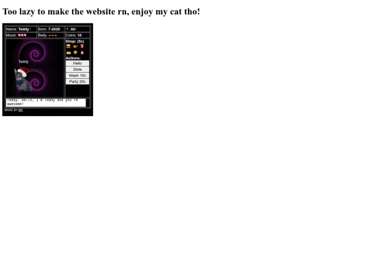 pet screenshot