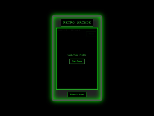galaga screenshot