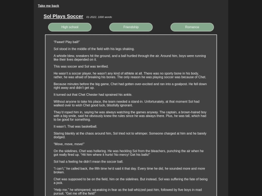 Fics/soccer screenshot