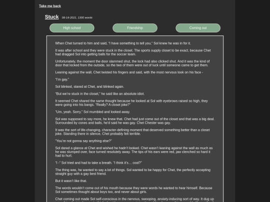 Fics/stuck screenshot