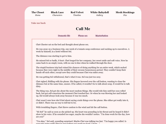 NSFW_Mirror/NSFW_Fics/call_me screenshot