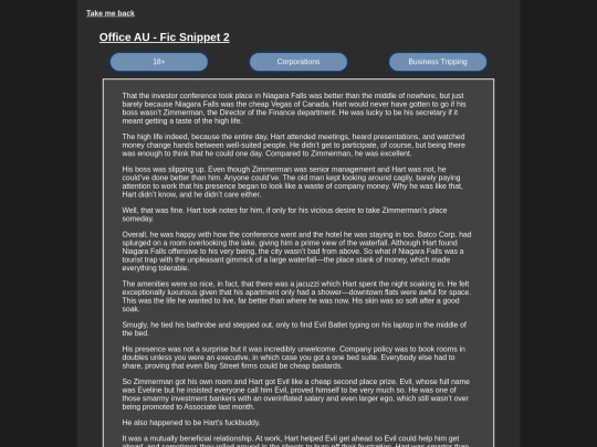 Stories/Office AU/snippet2 screenshot