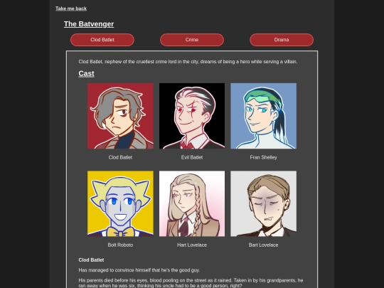 Stories/The Batvenger screenshot