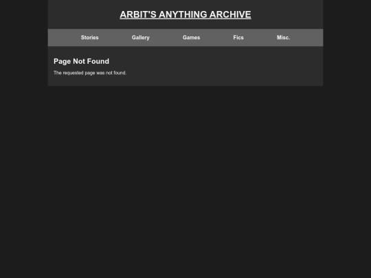 not_found screenshot