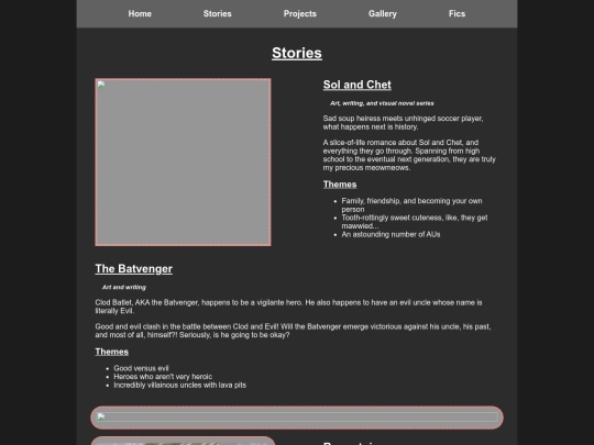 stories screenshot