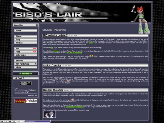 blog screenshot
