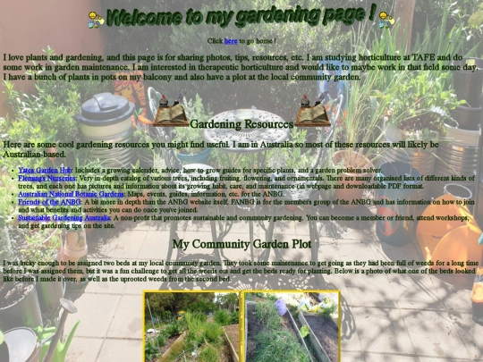 gardening screenshot