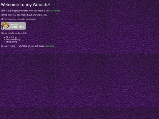 construct screenshot