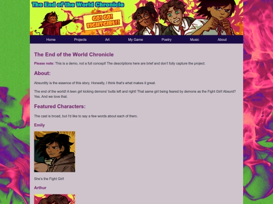 the_end_of_the_world_chronicle screenshot