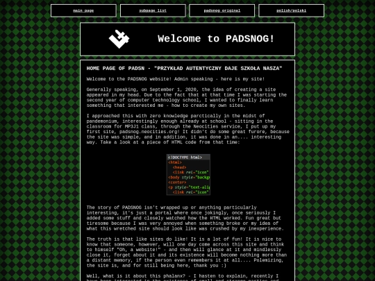 padsnog-english screenshot