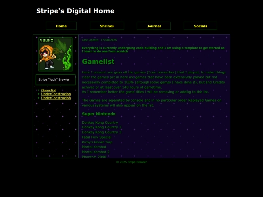 GameList screenshot