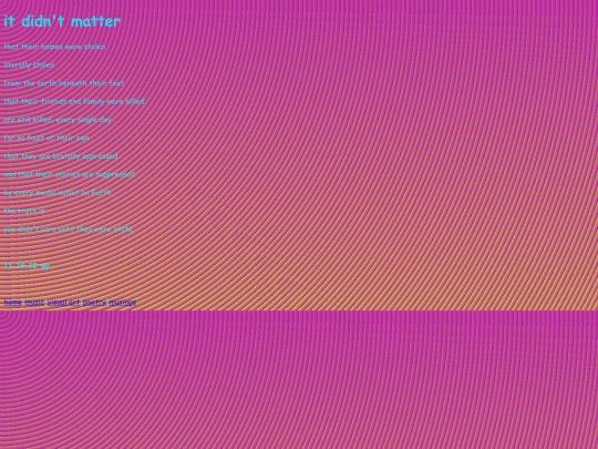 poetry_2022/itdidntmatter screenshot