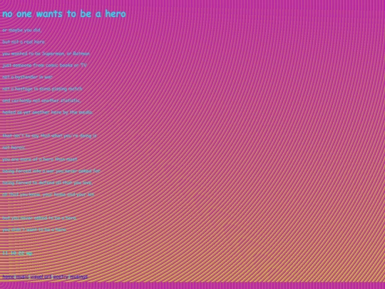 poetry_2022/noonewantstobeahero screenshot