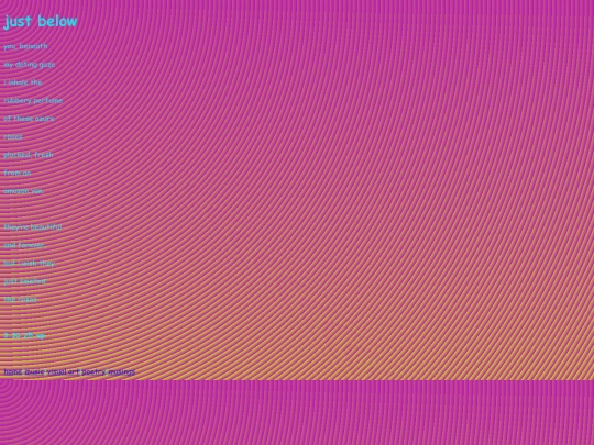 poetry_2025/justbelow screenshot
