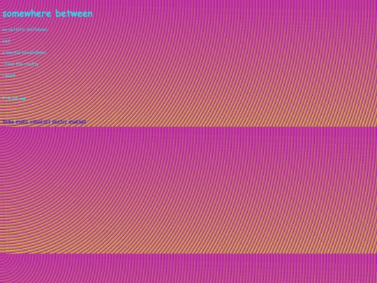 poetry_2026/somewherebetween screenshot