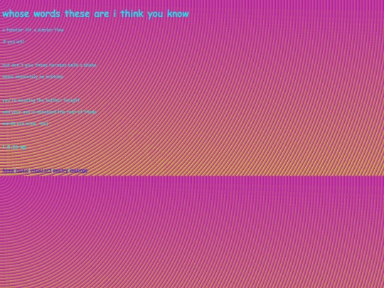 poetry_2026/whosewordstheseareithinkyouknow screenshot